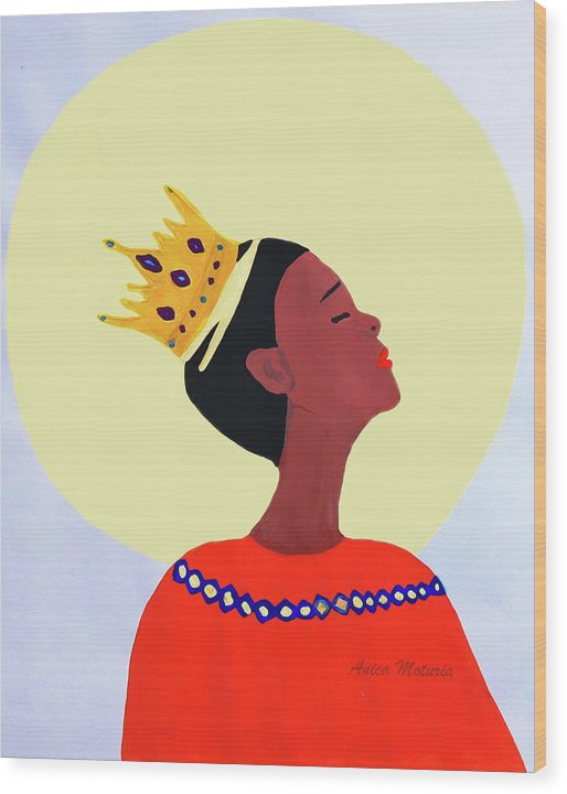 Crown Of Glory - Wood Print - Customizable