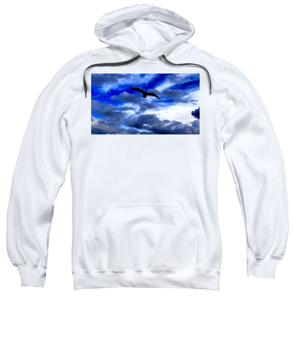 Flying In The Blue - Sweatshirt - Customizable