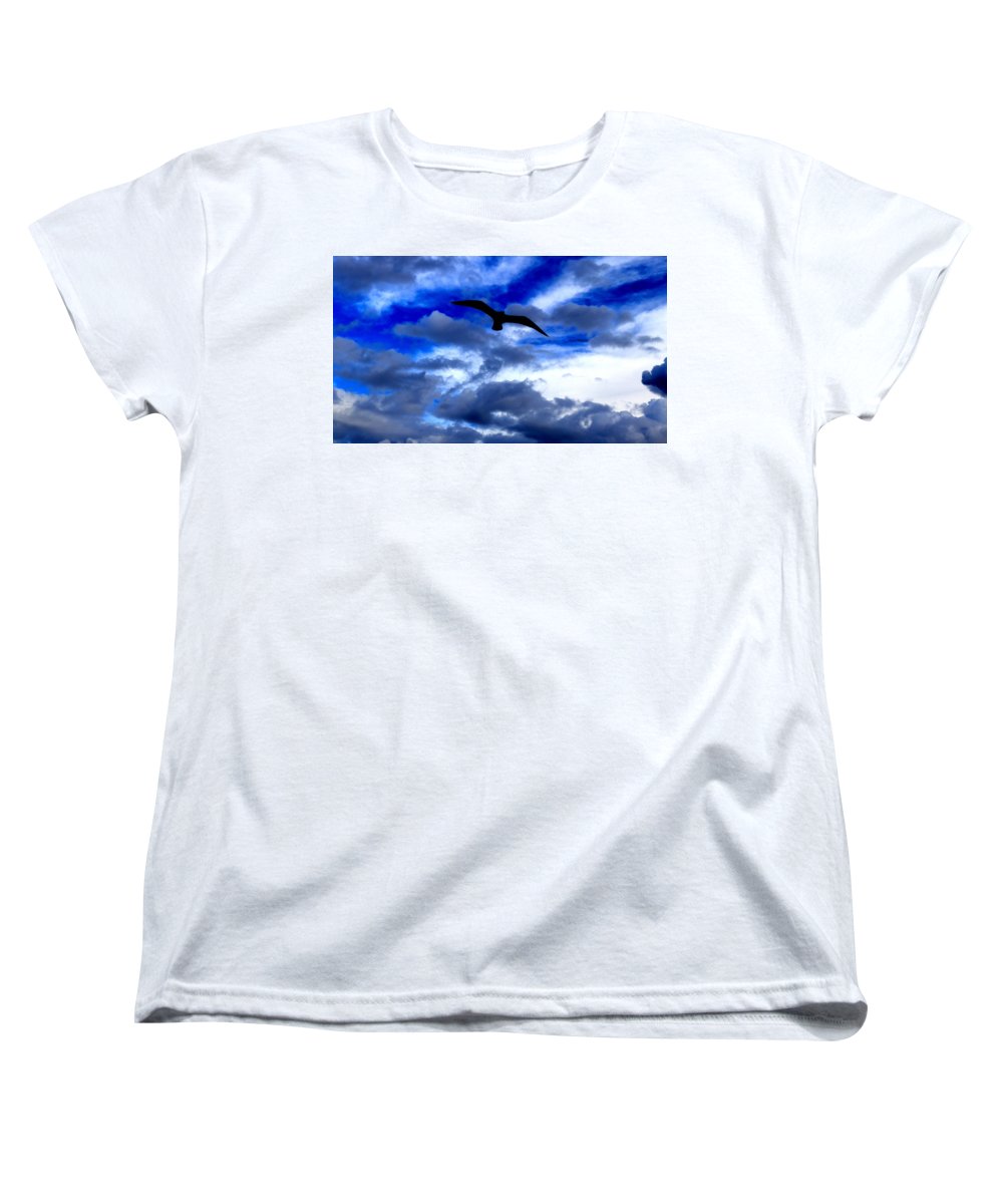 Flying In The Blue - Women's T-Shirt (Standard Fit) - Customizable