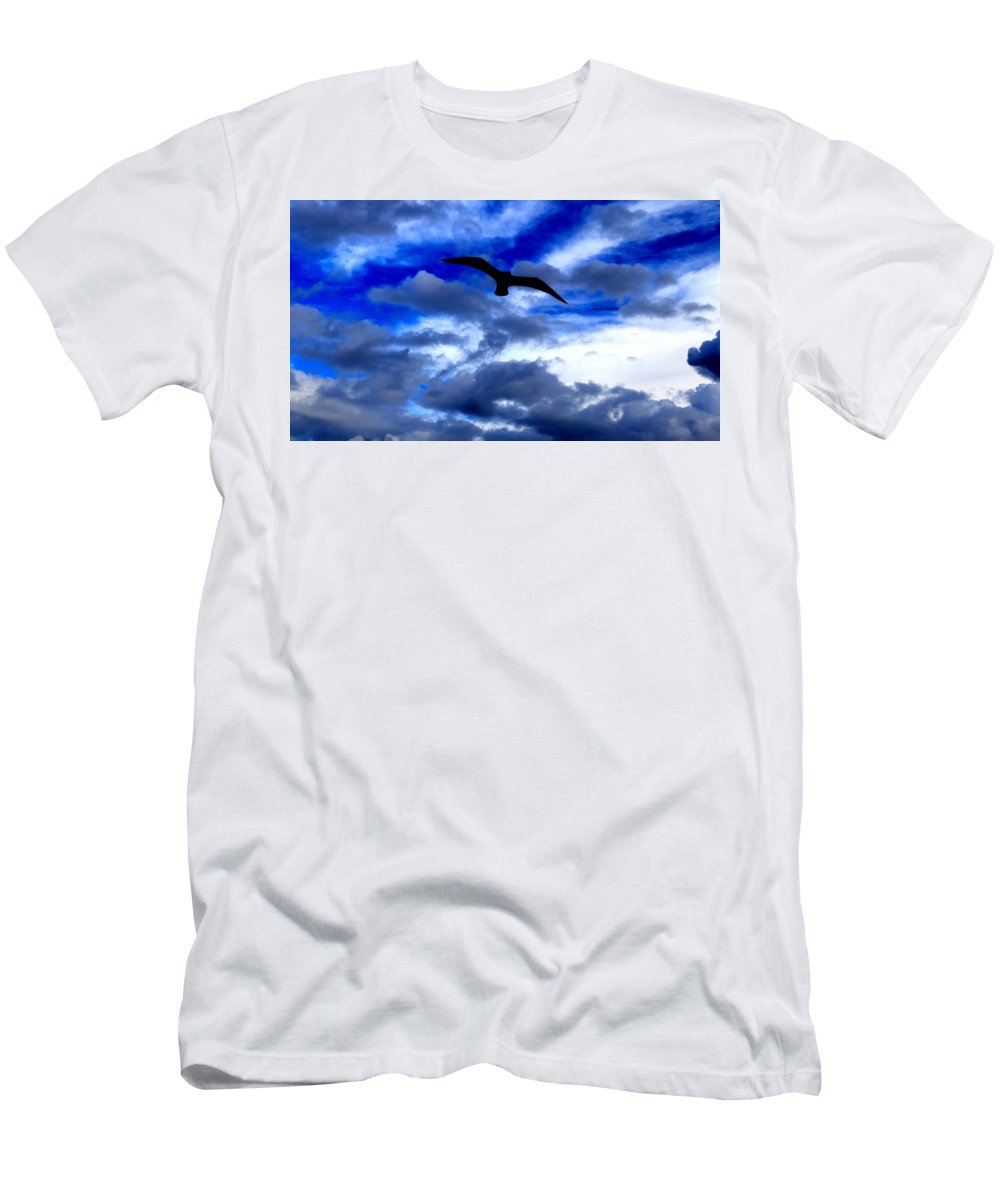 Flying In The Blue - T-Shirt - Customizable