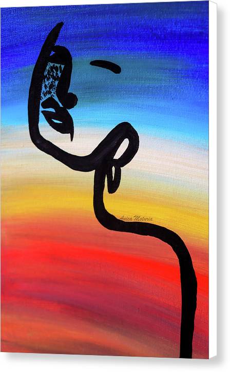 Line Art Beauty - Canvas Print - Customizable