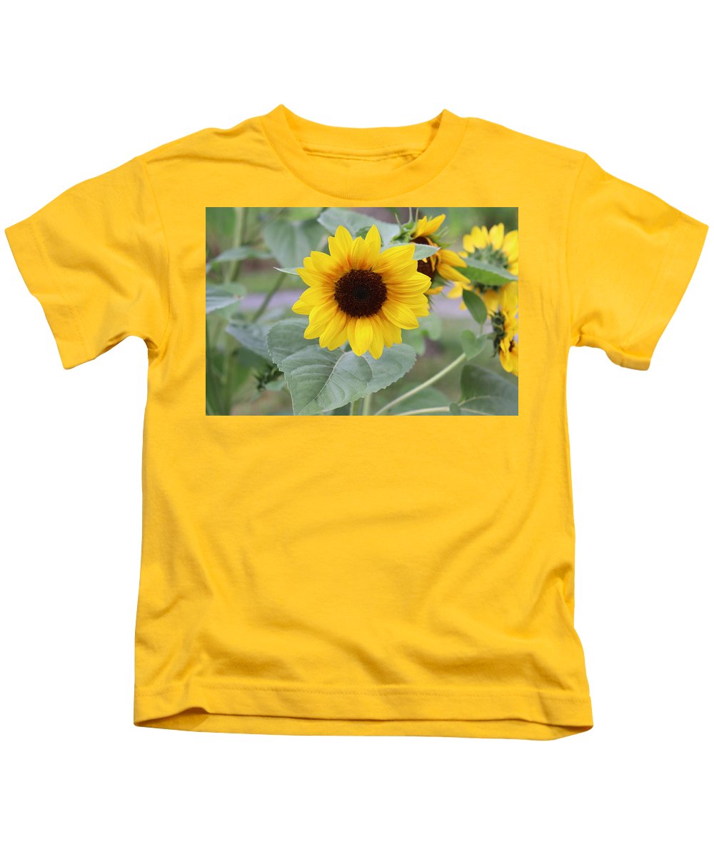 Sunflower Glory - Kids T-Shirt - Customizable