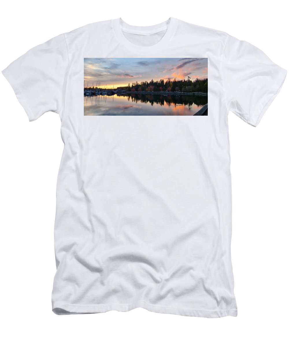Coucher de soleil à Vancouver - T-shirt