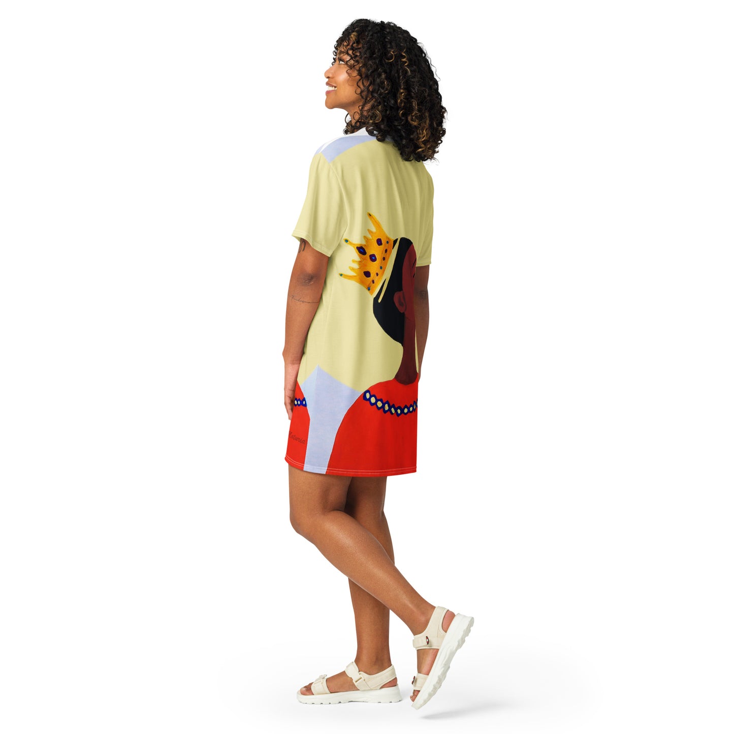 Crown of Glory T-shirt dress