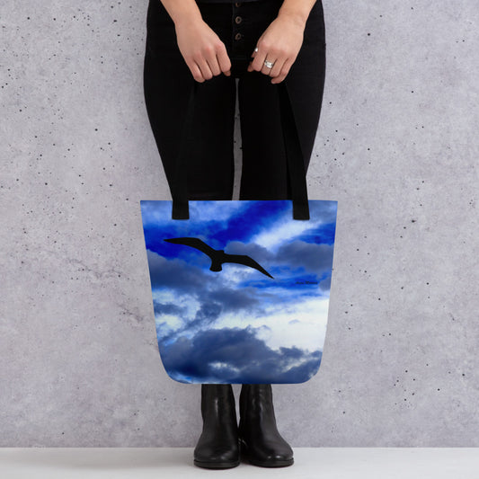 Flying In The Blue - Tote bag