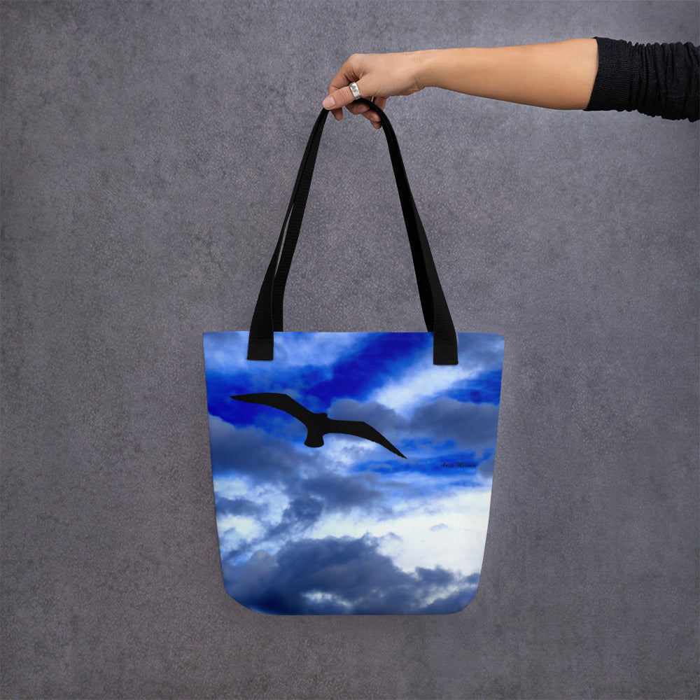 Flying In The Blue - Tote bag