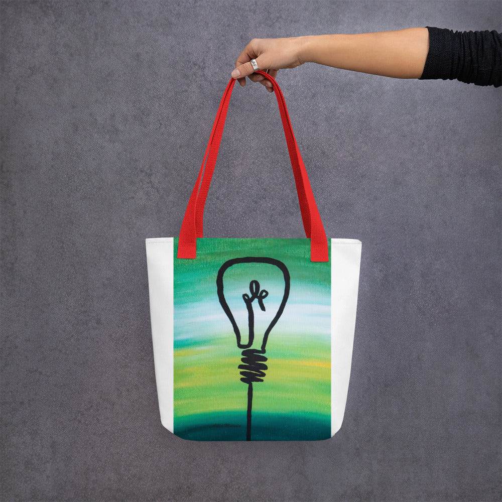 Light Bulb - Tote bag