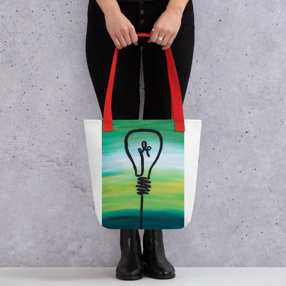 Light Bulb - Tote bag