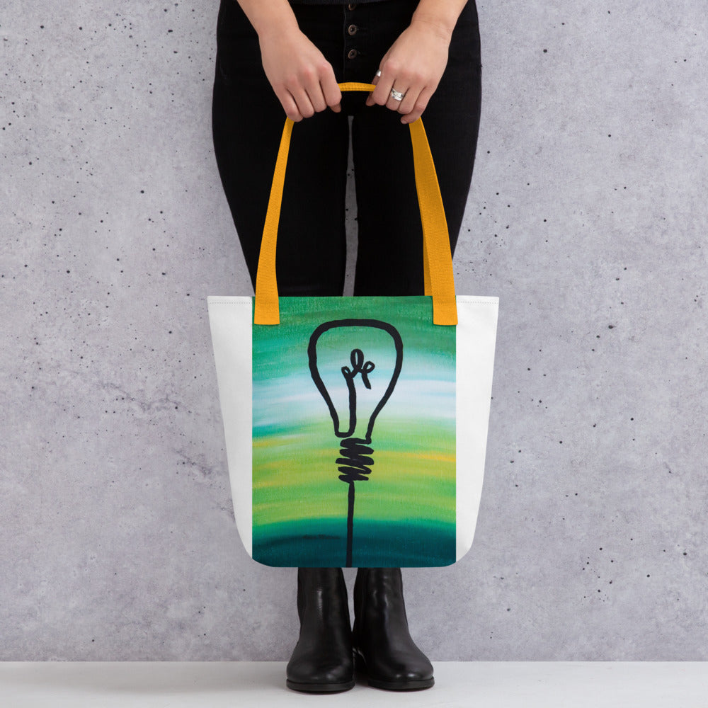 Light Bulb - Tote bag