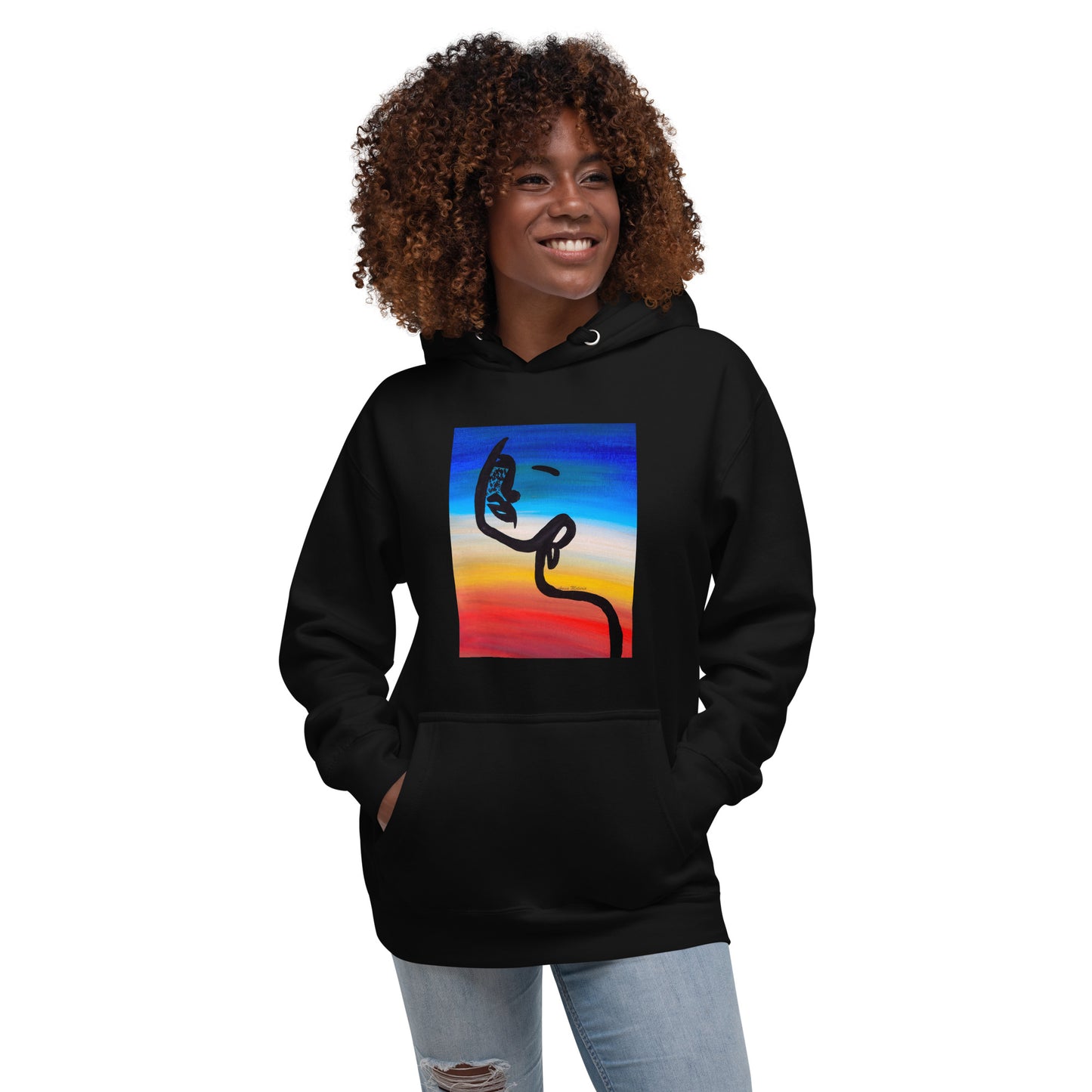 Line Art Beauty - Unisex Hoodie