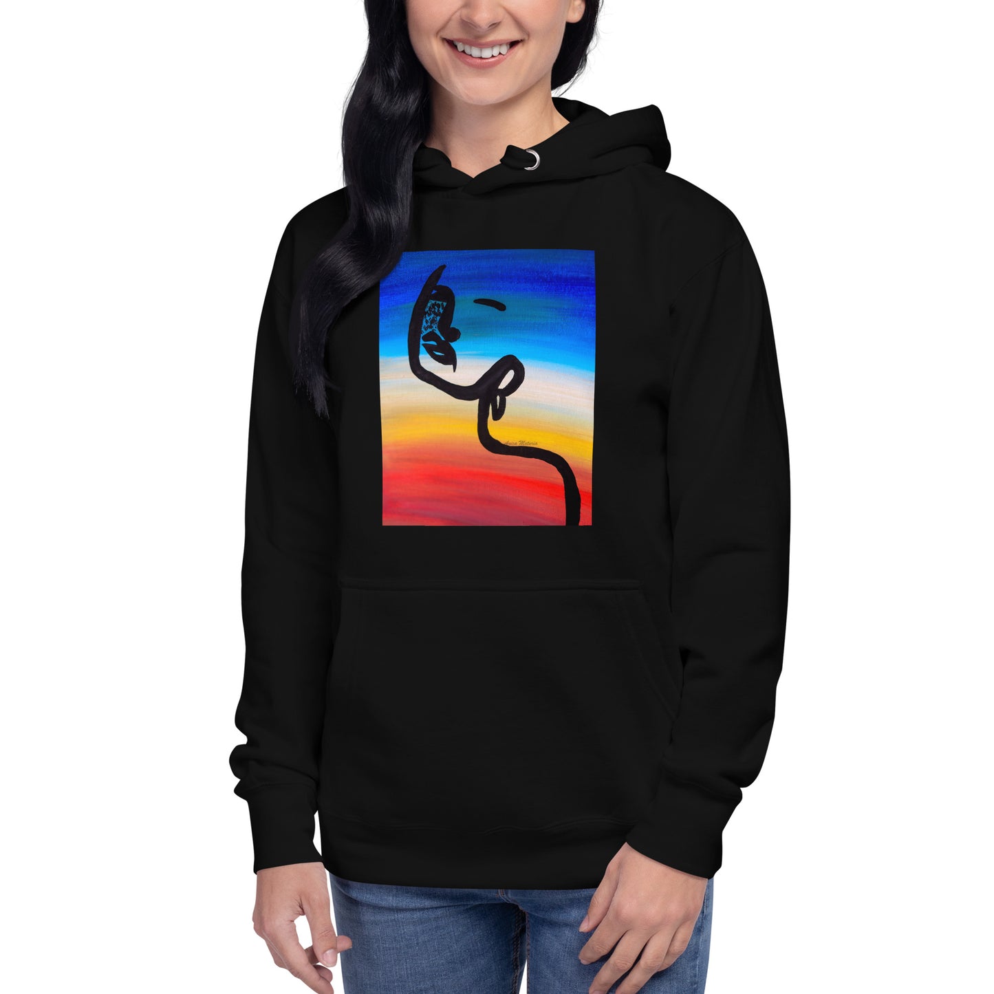 Line Art Beauty - Unisex Hoodie