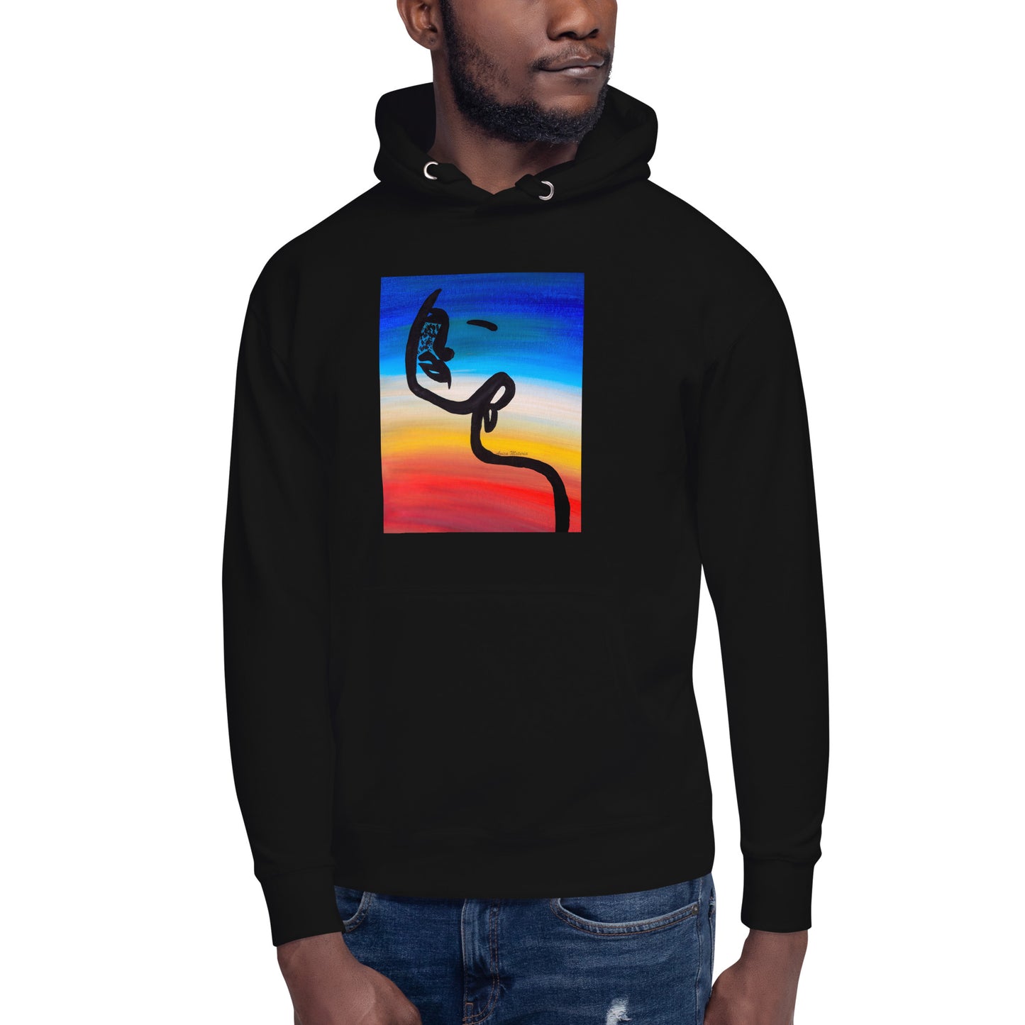 Line Art Beauty - Unisex Hoodie