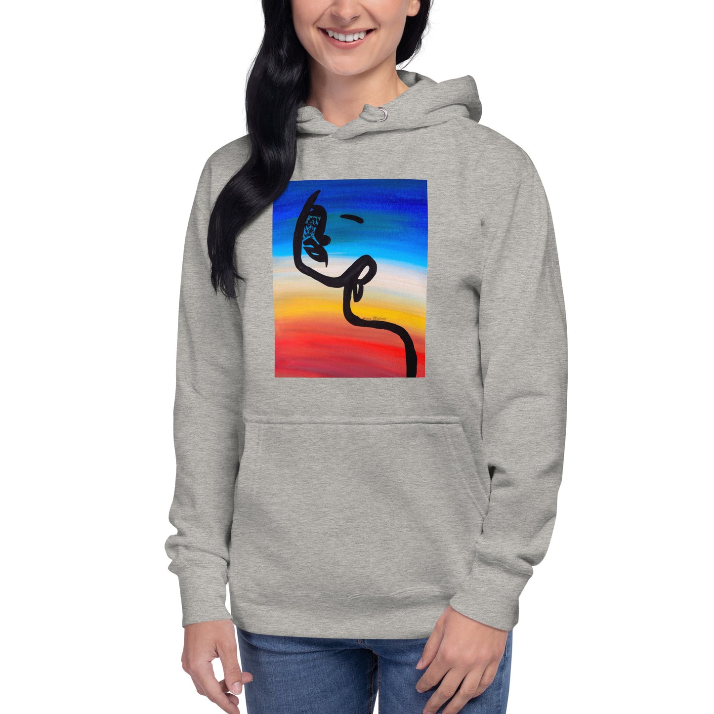 Line Art Beauty - Unisex Hoodie