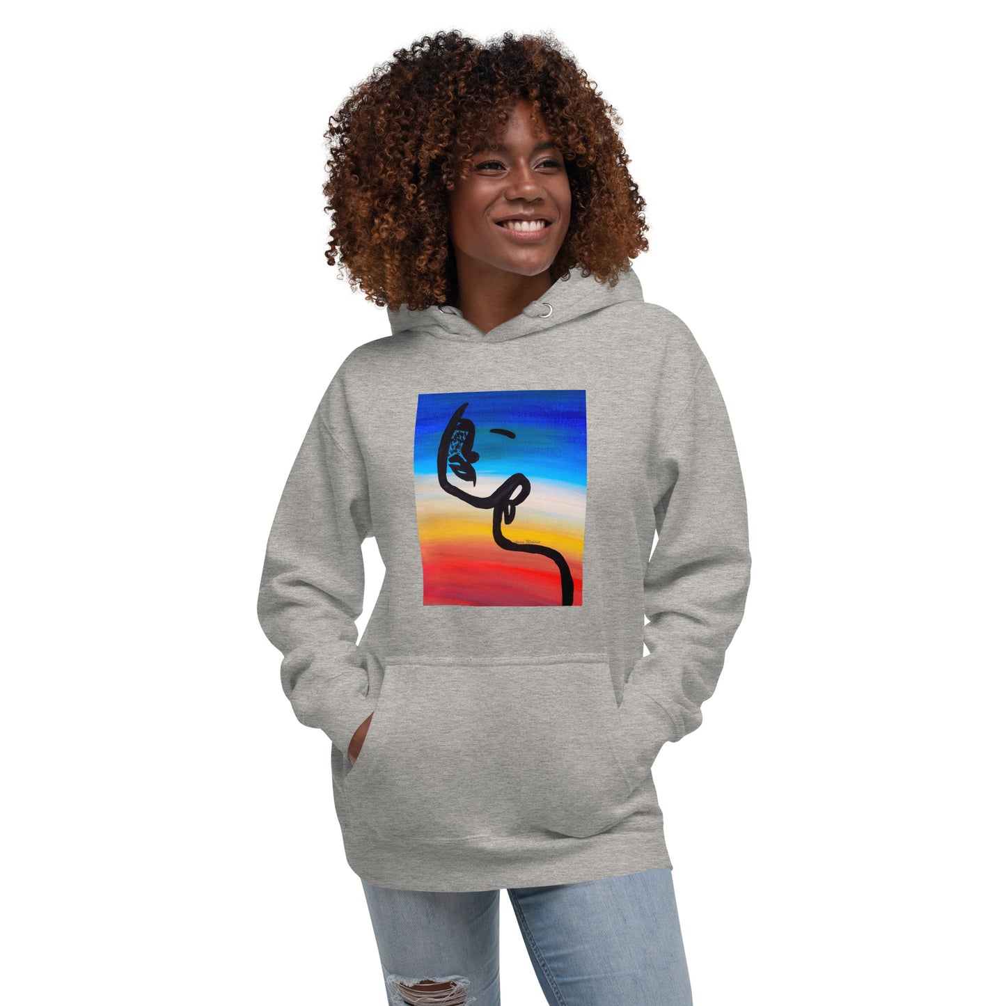 Line Art Beauty - Unisex Hoodie