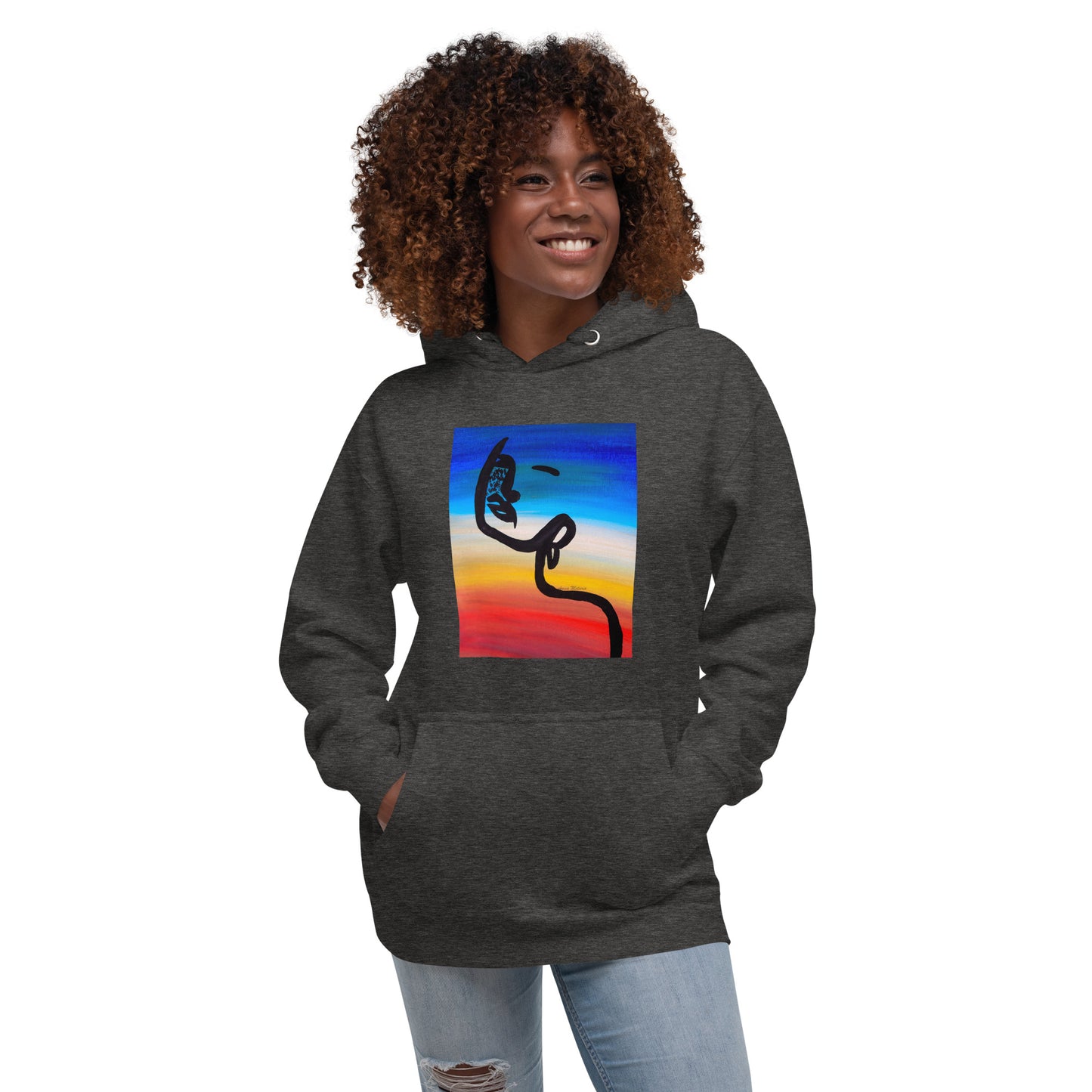 Line Art Beauty - Unisex Hoodie