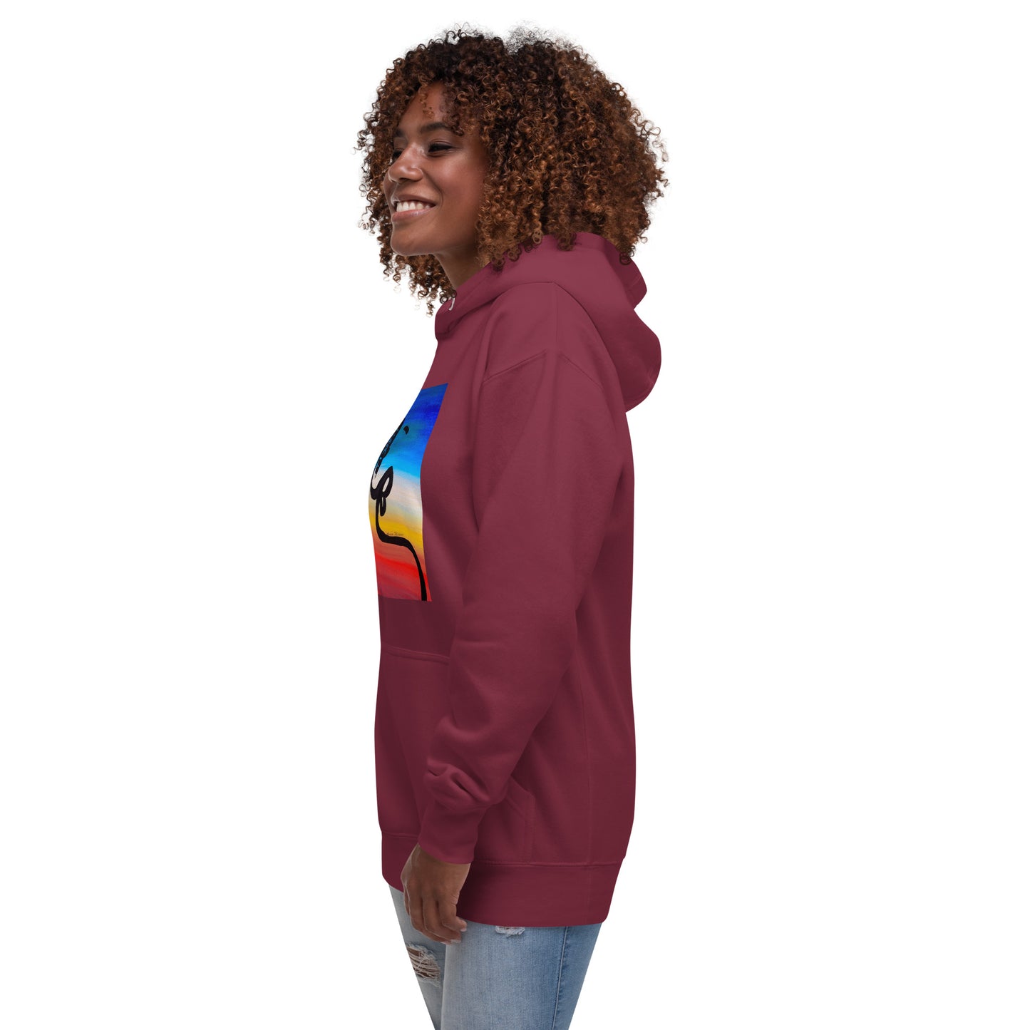 Line Art Beauty - Unisex Hoodie