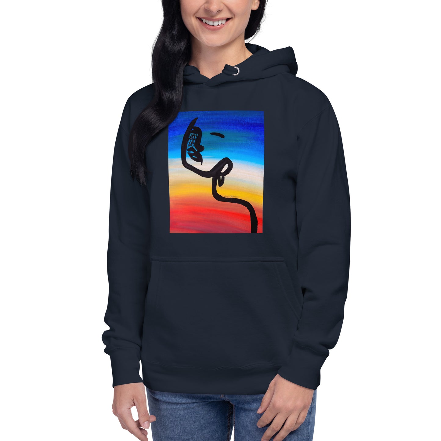 Line Art Beauty - Unisex Hoodie