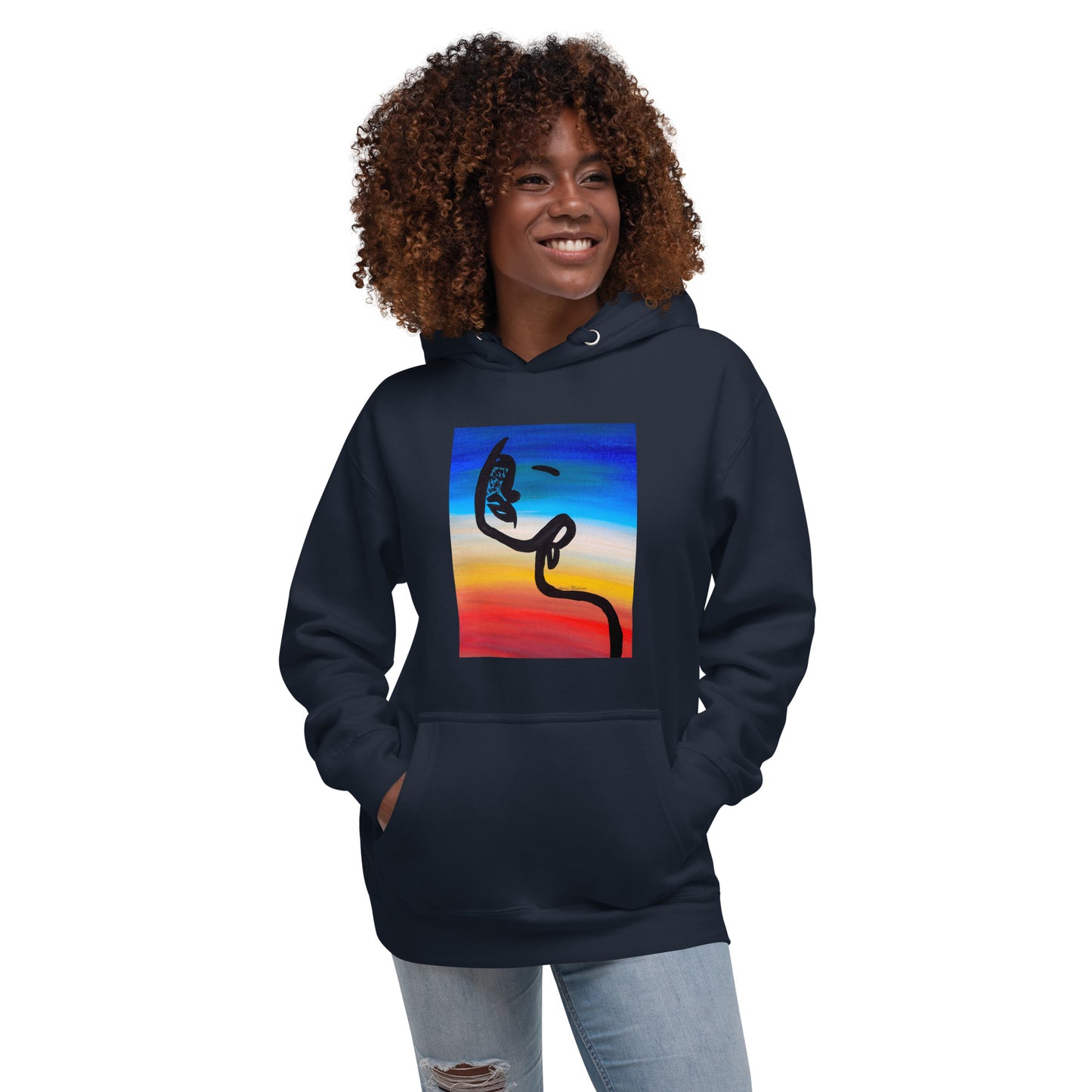 Line Art Beauty - Unisex Hoodie