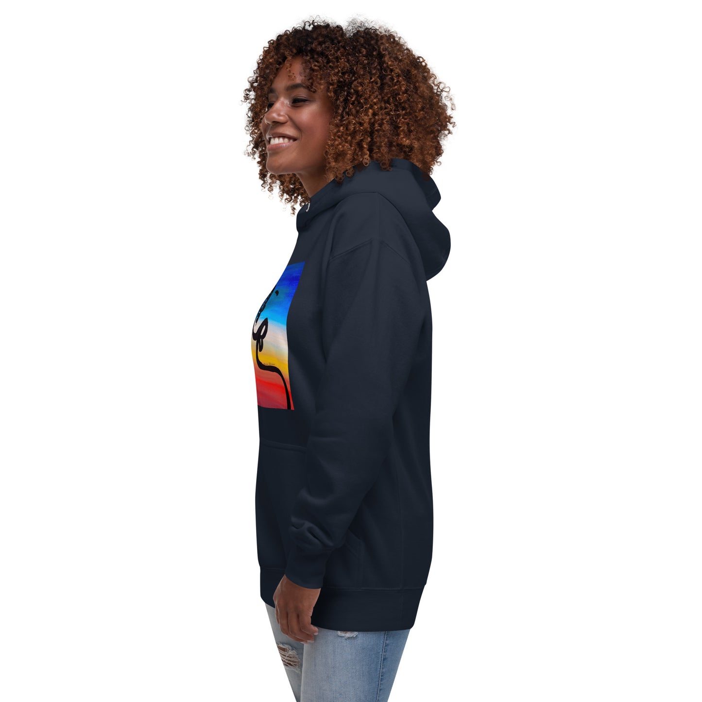 Line Art Beauty - Unisex Hoodie