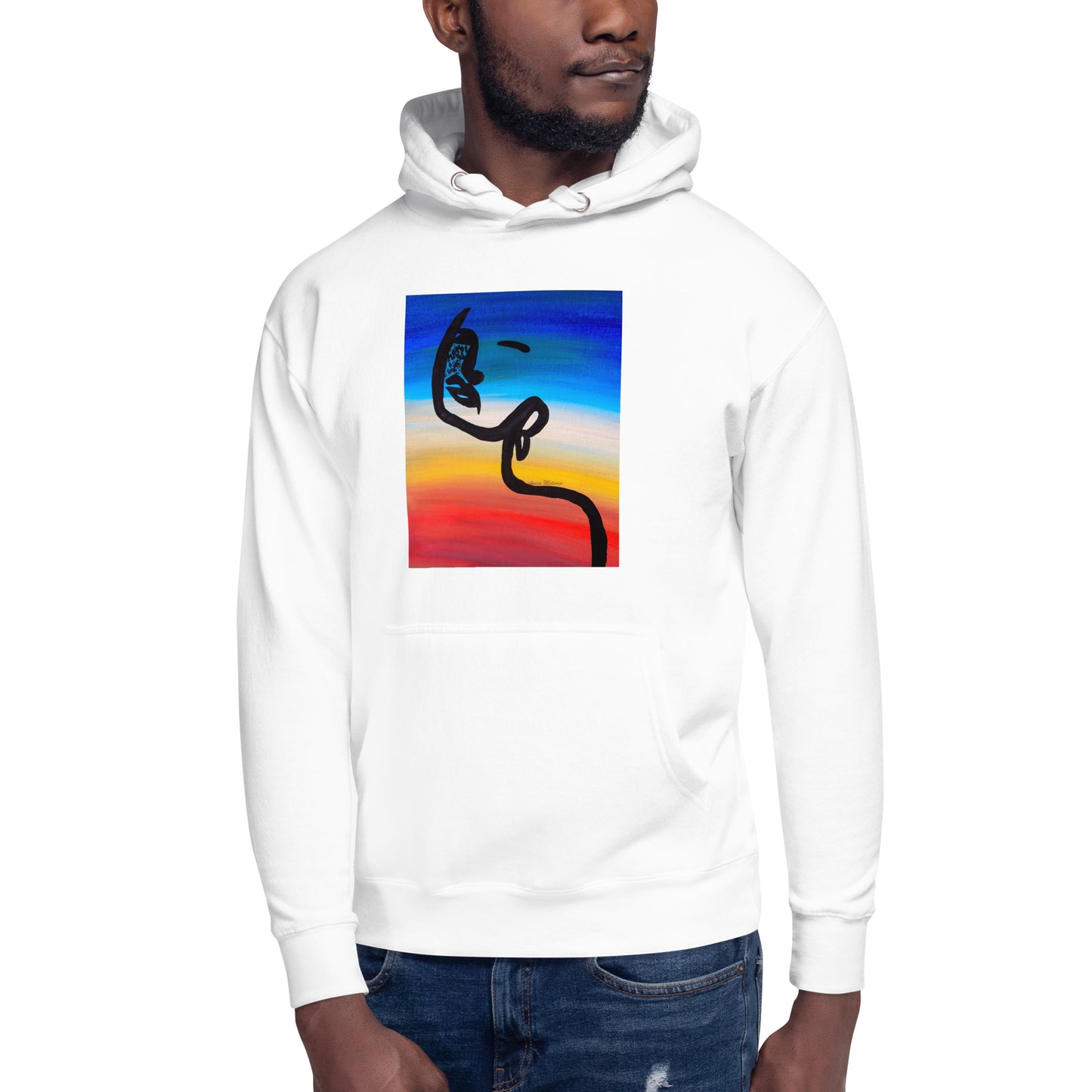 Line Art Beauty - Unisex Hoodie