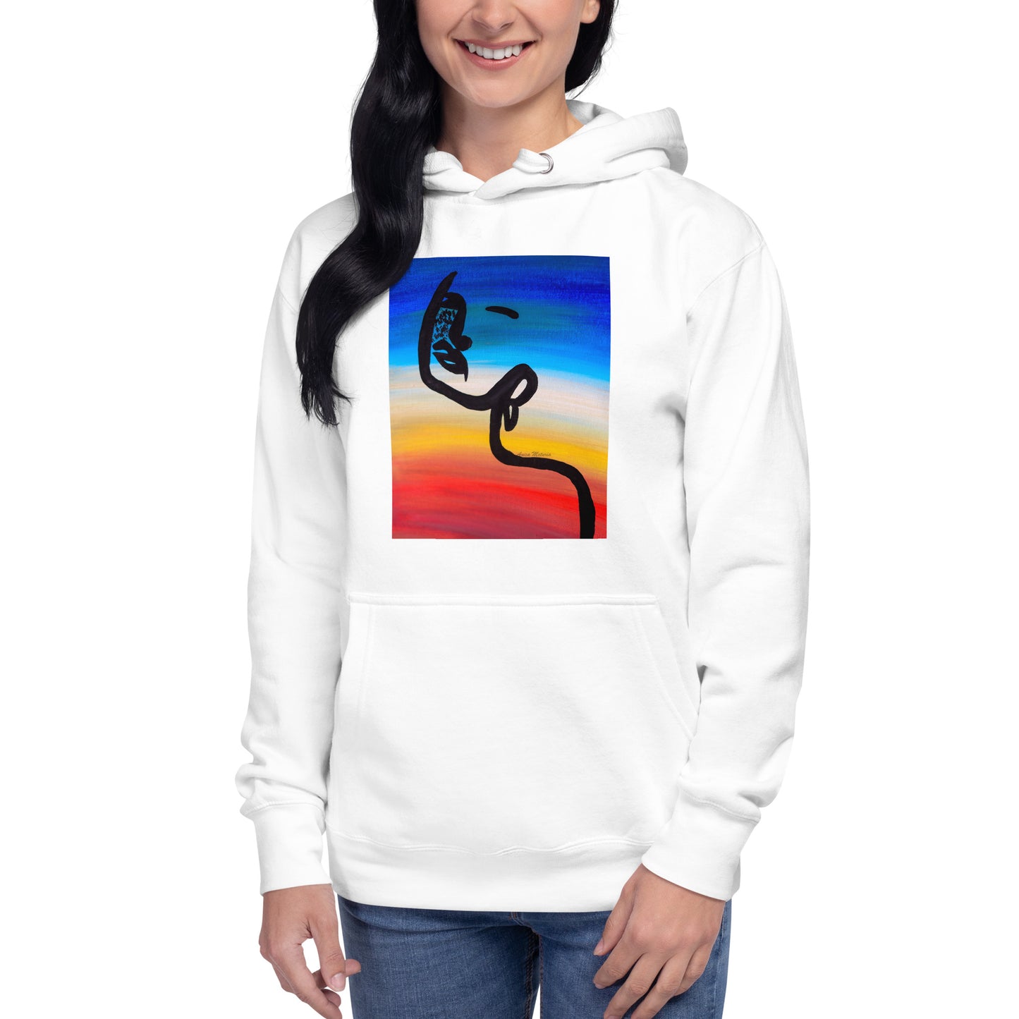 Line Art Beauty - Unisex Hoodie