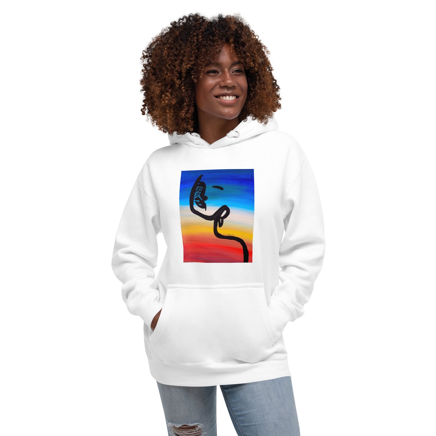 Line Art Beauty - Unisex Hoodie