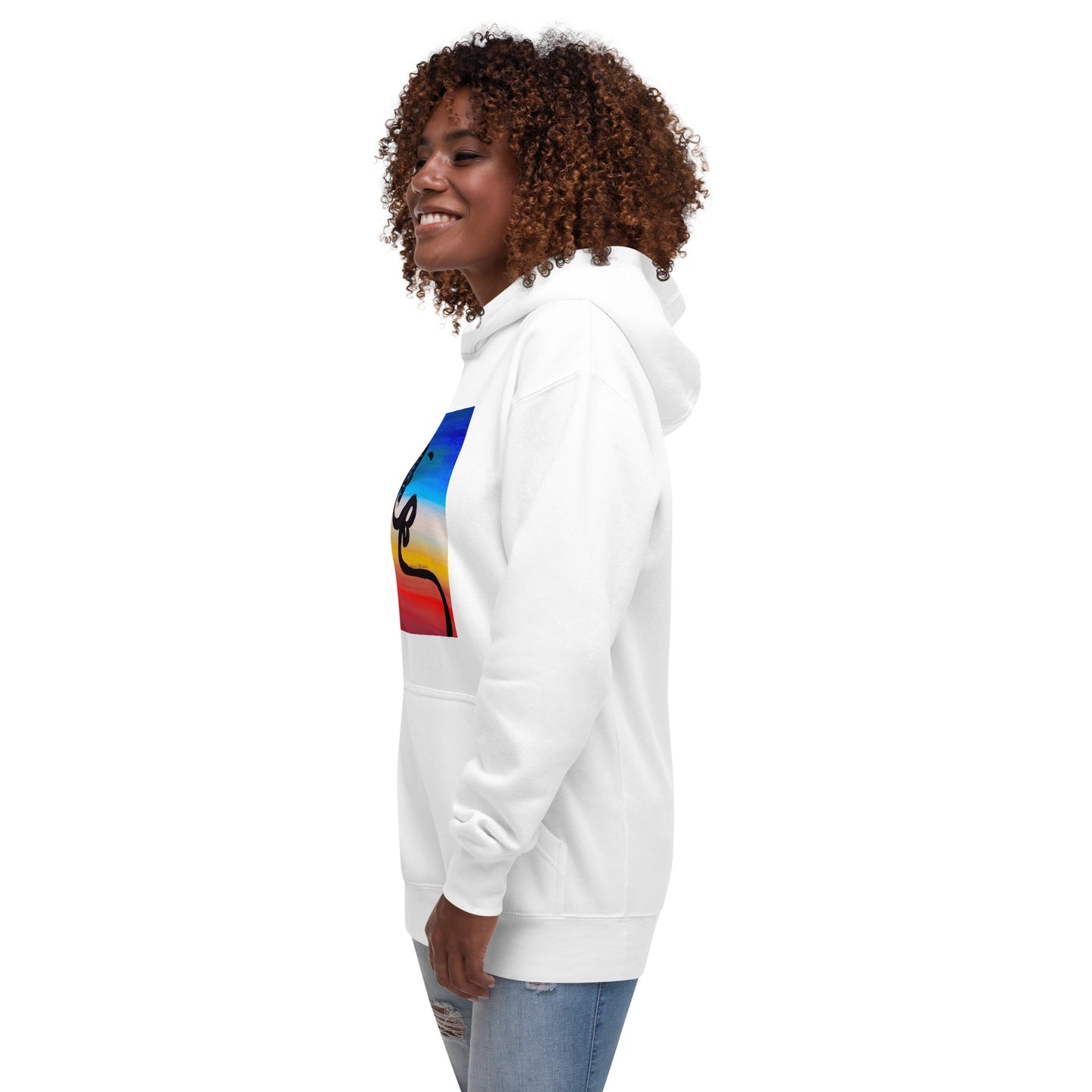 Line Art Beauty - Unisex Hoodie