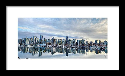 Breathtaking Vancouver - Framed Print - Customizable