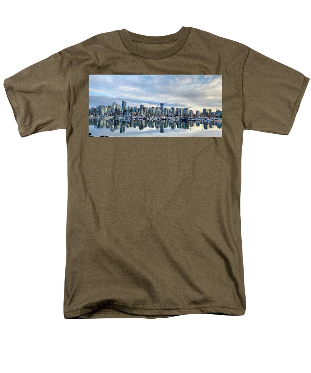 Vancouver à couper le souffle - T-shirt pour hommes (coupe régulière)