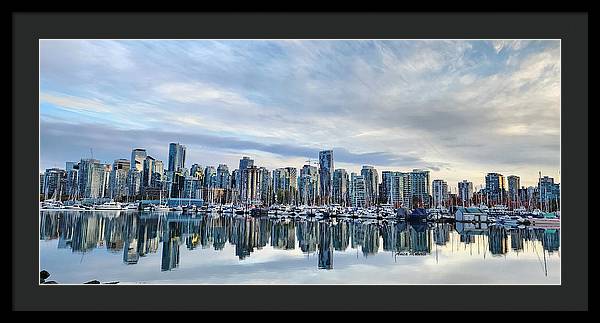 Vancouver à couper le souffle - Impression encadrée