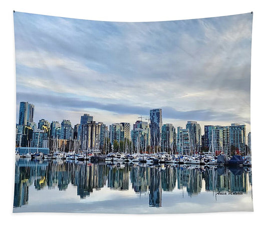 Breathtaking Vancouver - Tapestry - Customizable