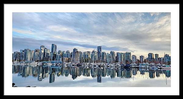 Vancouver à couper le souffle - Impression encadrée