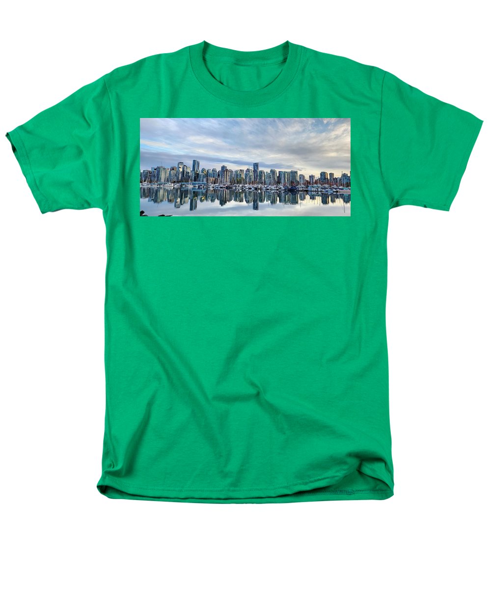 Vancouver à couper le souffle - T-shirt pour hommes (coupe régulière)