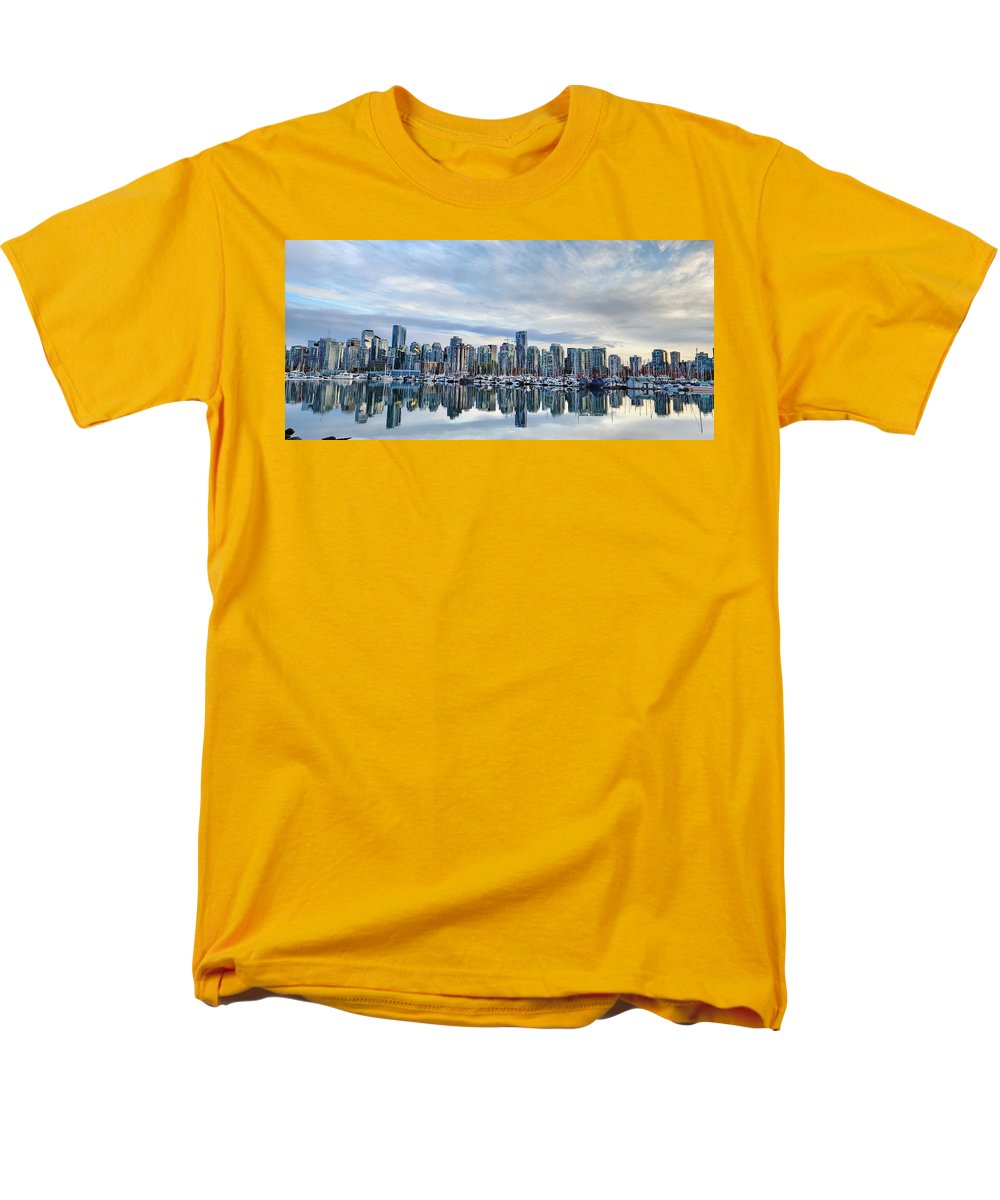 Vancouver à couper le souffle - T-shirt pour hommes (coupe régulière)