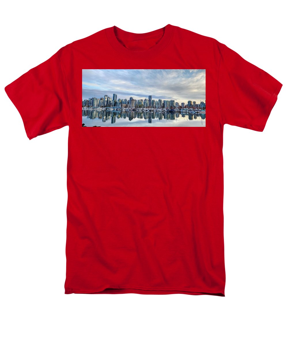 Vancouver à couper le souffle - T-shirt pour hommes (coupe régulière)