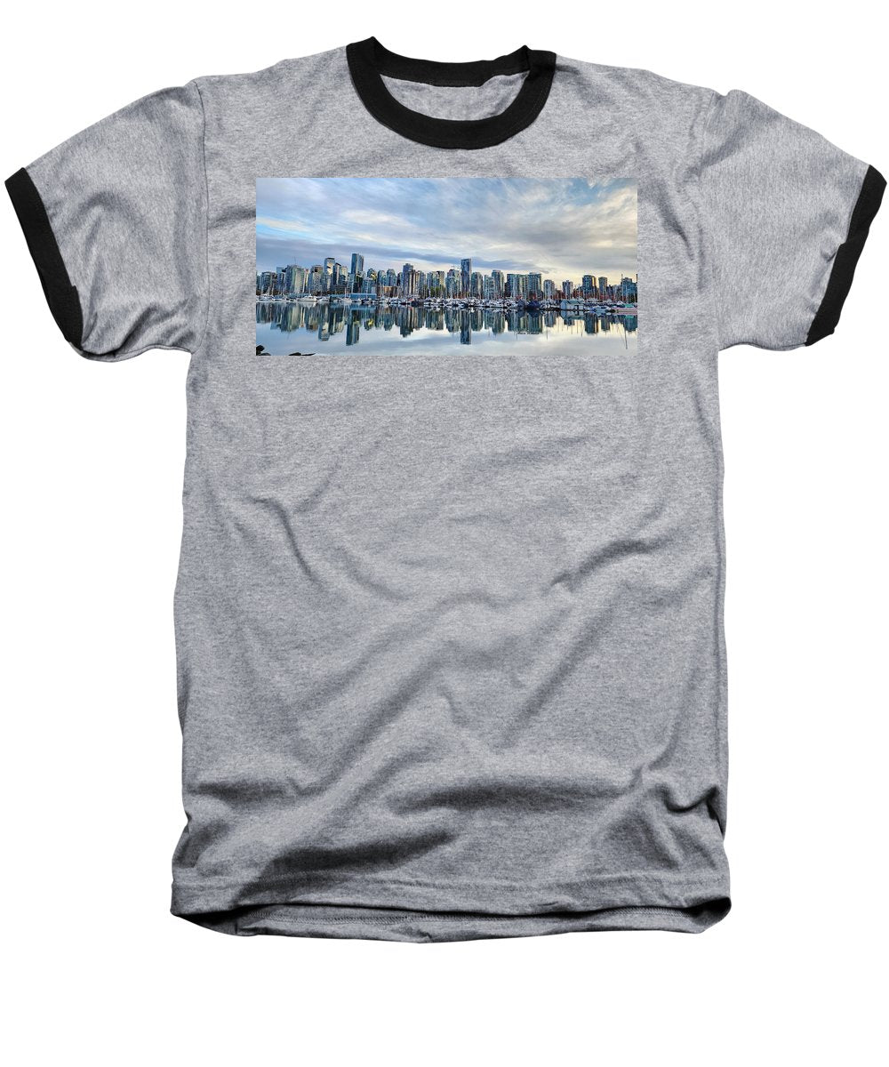 Breathtaking Vancouver - Baseball T-Shirt - Customizable