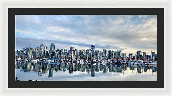 Vancouver à couper le souffle - Impression encadrée