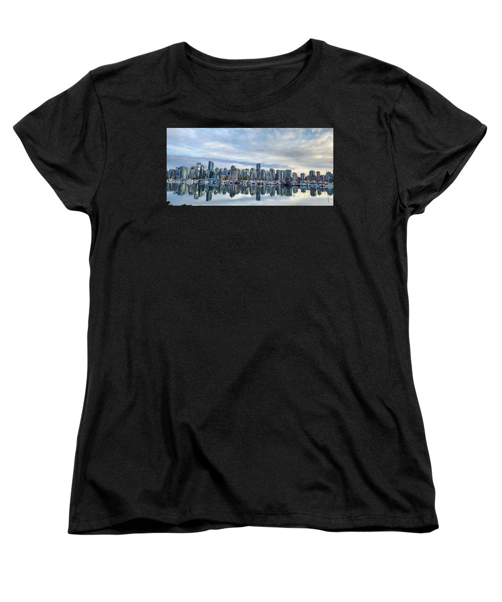 Vancouver à couper le souffle - T-shirt pour femmes (coupe standard)