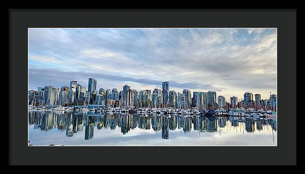 Vancouver à couper le souffle - Impression encadrée