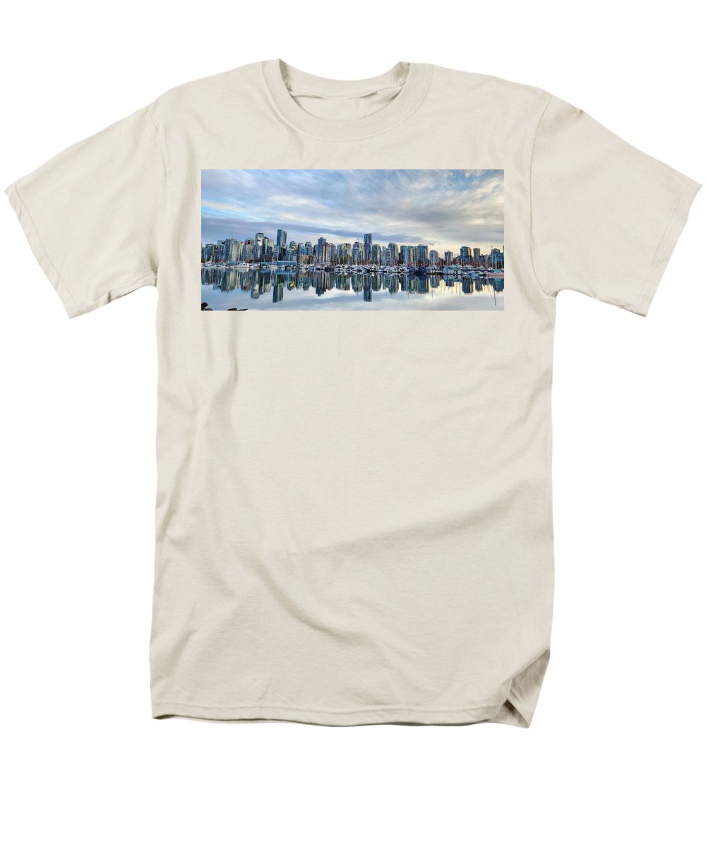 Vancouver à couper le souffle - T-shirt pour hommes (coupe régulière)