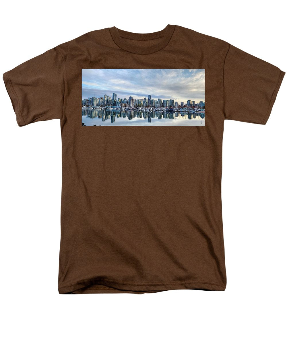 Vancouver à couper le souffle - T-shirt pour hommes (coupe régulière)