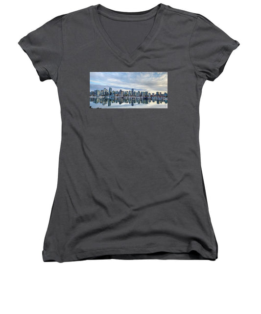 Breathtaking Vancouver - Women's V-Neck - Customizable