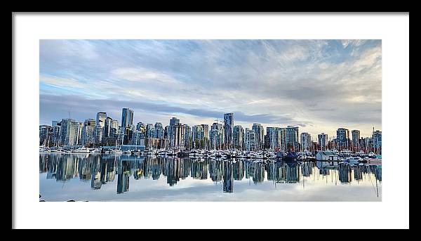 Vancouver à couper le souffle - Impression encadrée