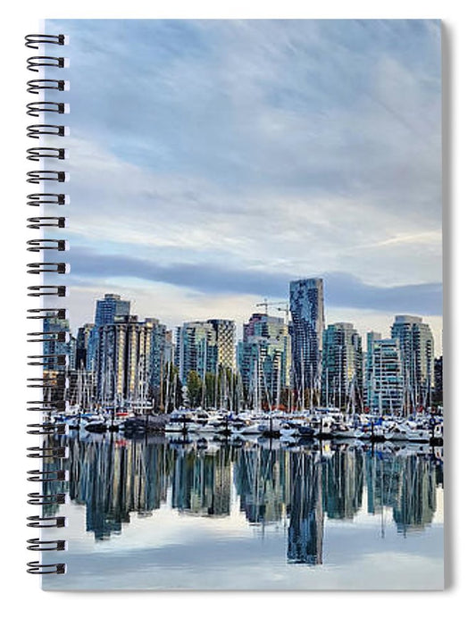 Breathtaking Vancouver - Spiral Notebook - Customizable