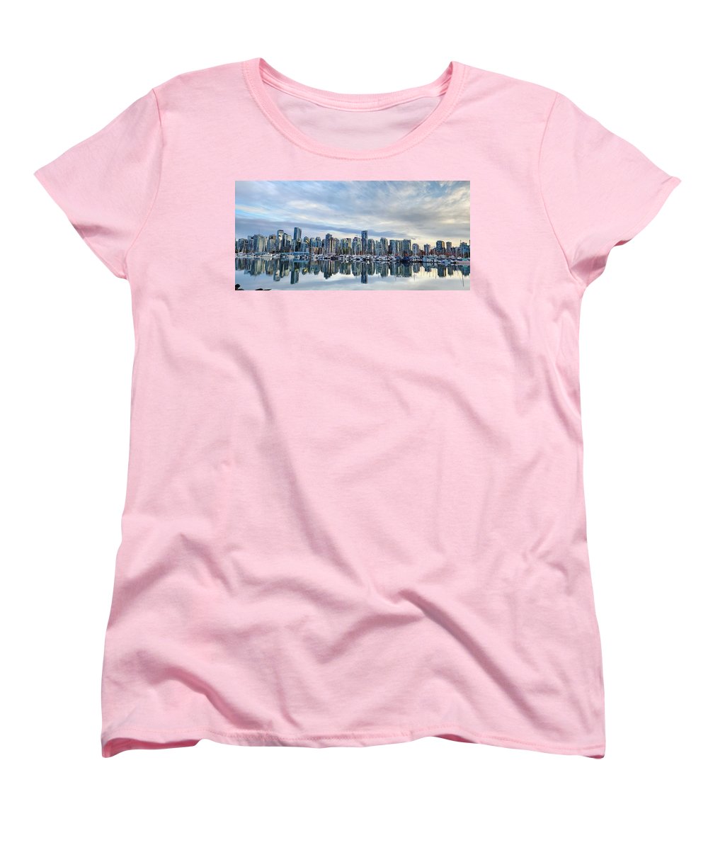 Vancouver à couper le souffle - T-shirt pour femmes (coupe standard)