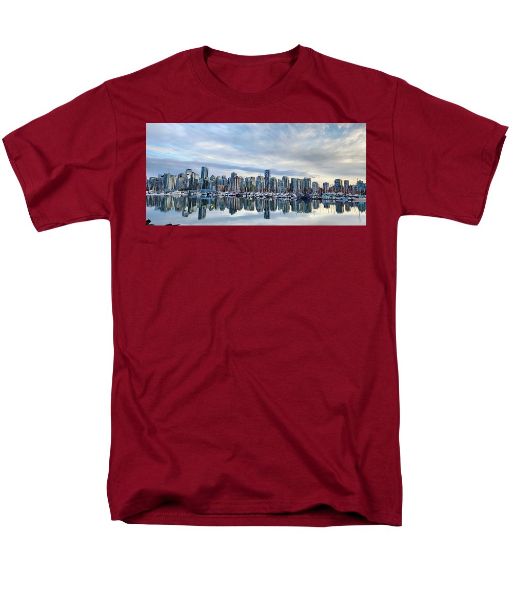 Vancouver à couper le souffle - T-shirt pour hommes (coupe régulière)