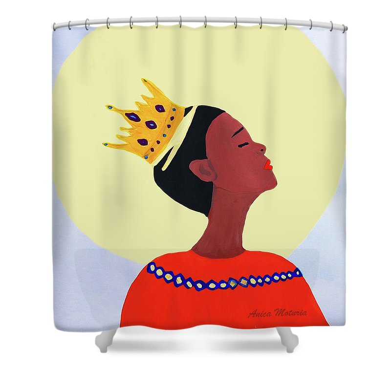 Crown Of Glory - Shower Curtain - Customizable