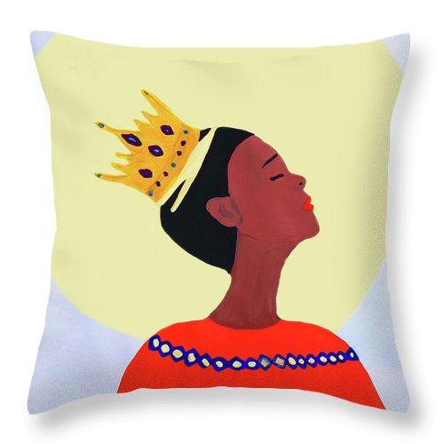 Crown Of Glory - Throw Pillow - Customizable