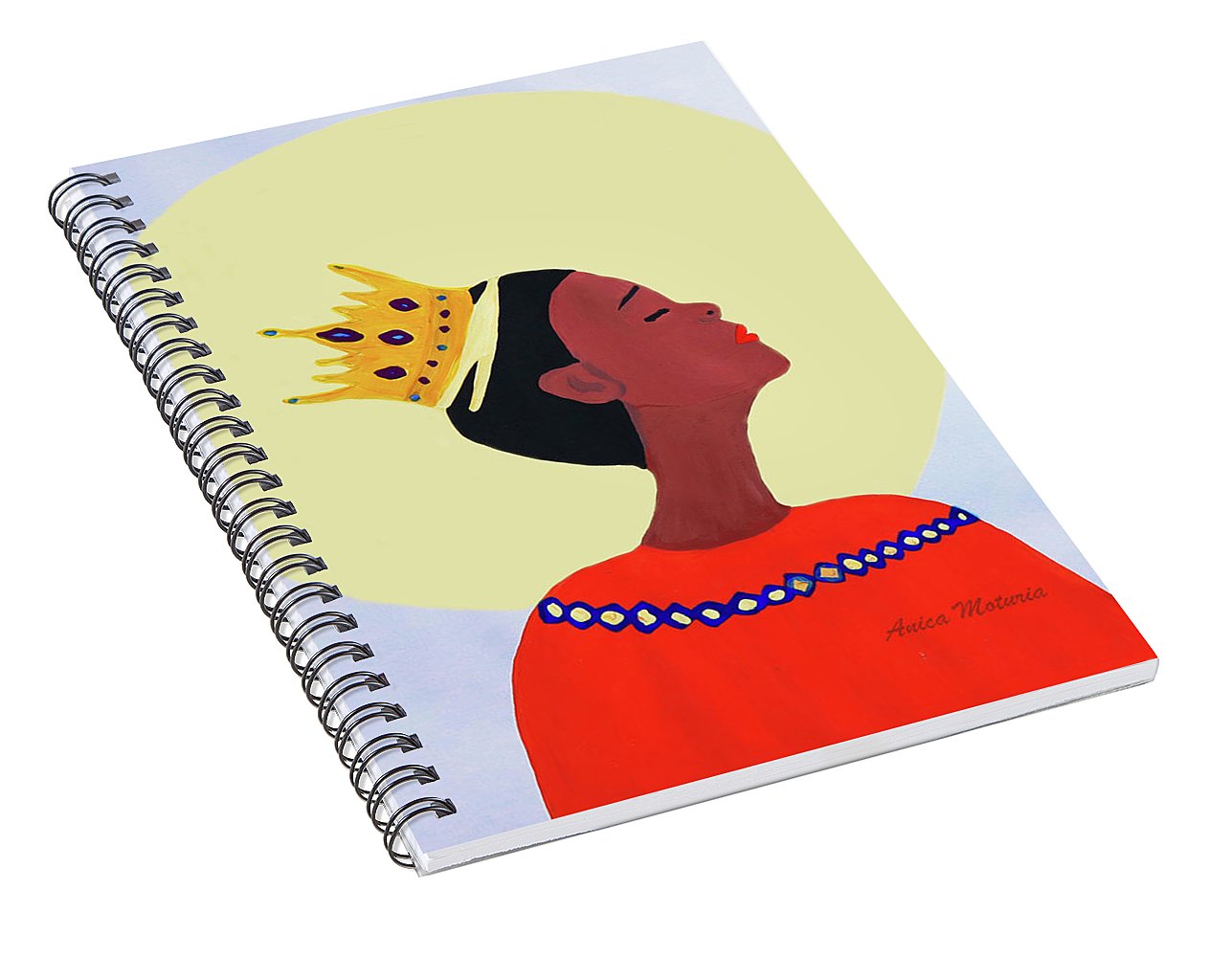 Crown Of Glory - Spiral Notebook - Customizable