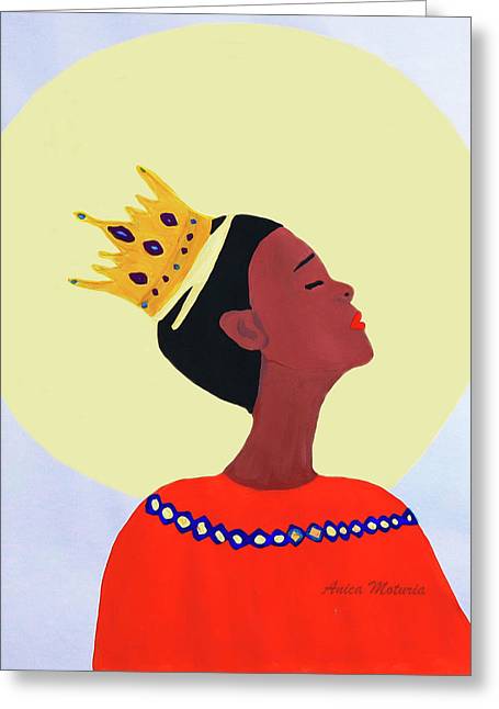 Crown Of Glory - Greeting Card - Customizable